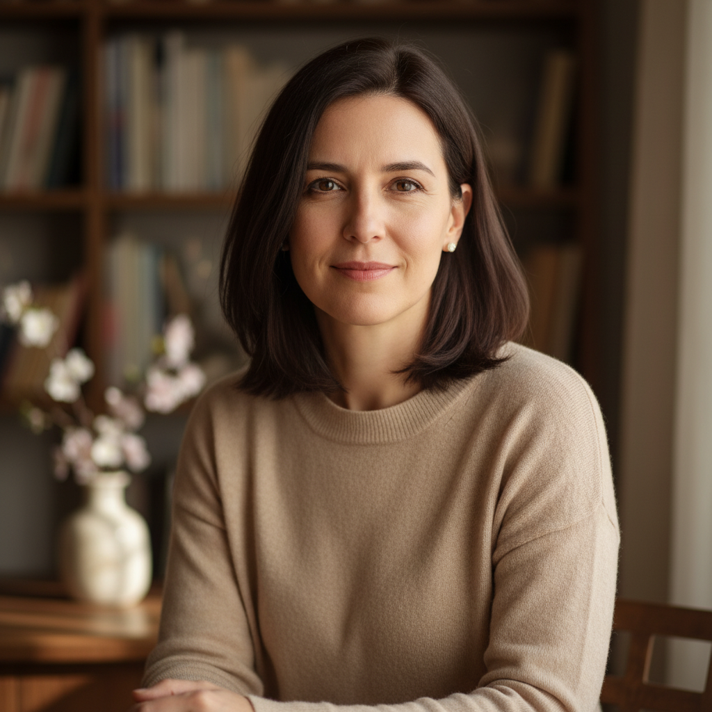 Coach de desarrollo personal sonriendo